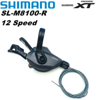 SHIMANO Shifter DEORE XT M8100 12s Shifter Lever MTB Bike Cycling Bicycle Shift Lever 12 Speed Original