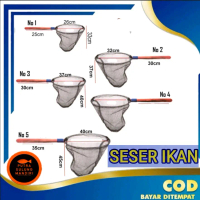 Seser serokan sair ikan bahan polynet kuat tahan lama Lele