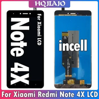 5.5" Incell For Xiaomi Redmi Note 4X LCD Display Touch Screen Digitizer Assembly For Redmi Note4X LCD Replacement Repair Parts
