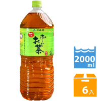 伊藤園 好喝綠茶飲料(2000mlx6瓶)