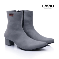 Sepatu kasual wanita trendy Lavio Boots High Qiana Zipper Resleting