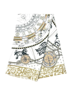 ผ้าพันคอ/ผ้าคลุมไหล่ ผู้หญิง 90 x 90 cm. สีขาว