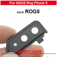 For ASUS ROG Phone 5 ROG5 Rear Back Camera Lens With Frame Replacement Parts