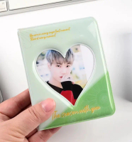 Album ảnh Kpop đựng được 36 ảnh 6x9 bìa trái tim - Album đựng thẻ card