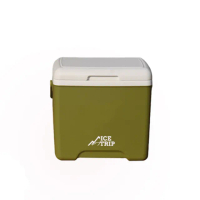 【Chill Outdoor】提把式 13L保冰桶 附冰磚x1、冰袋x5(冰桶 保冰桶 保溫箱 保冷箱 保冰箱 保溫桶)