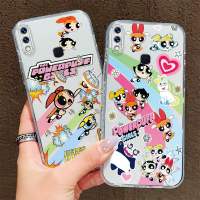 Compatible With VIVO Y91/Y95/Y91i Phone Case Cartoon Powerpuff Girls TPU Soft Clear Mobile Phone Pro