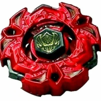 Takara Tomy Beyblade Metal Battle Fusion Top BB114 red without Launcher