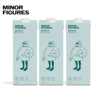 即期品【Minor Figures 小人物】英國 咖啡師燕麥奶-低脂1000mlx3入(植物奶 效期20240511)