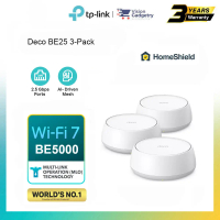 TP-Link Deco BE25 BE5000 Whole Home Mesh WiFi 7 System (1 Pack/2 Pack/3 Pack)