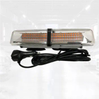 72LED Strobe Beacon Lights Rooftop Flash Emergency Warning 12V-24V Truck Yellow/Amber for Car Atmosphere Light Roof Strobe Light