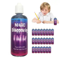 Magic Disappearing Ink Magic Trick Disappearing Ink Trick Toy 24 PCS Magic Prop Tool Magic Ink Set Disappear Ink Bottle