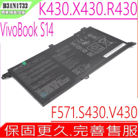 ASUS B31N1732 電池 華碩 K430 R430 S430 K430FA K430FN K430UF R430FA R430FA R430FN S430UA S430UF S430UN