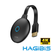 HAGiBiS 【全新第五代】2.4GHz+5GHz雙頻4K高畫質影音分享器
