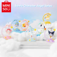 Genuine MINISO Sanrio Character Angel Series Creative Cute Blind Box Night Light Ornament Figure Collection Model Toy Gift