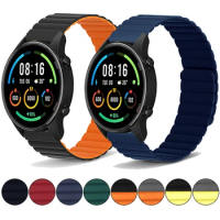Magnetic Loop Strap For Xiaomi Mi Watch Color 2 Band Bracelet Silicone Belts For Xiaomi Mi Watch S1 Active Correa Wristbands
