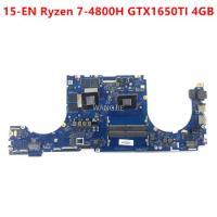 L99865-601 L99865-001 For HP Omen 15-EN Laptop Motherboard MB DAG3EDMB8D0 AMD Ryzen 7-4800H GTX1650TI 4GB DDR4 100% Tested OK
