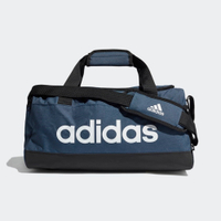 adidas 手提袋 旅行袋 健身包 圓筒包 25L LINEAR DUFFEL S 藍 GN2035