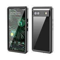 IP68 Waterproof Case On For Google Pixel 6 Pro 6A Case Transparent Armor Diving Underwater Swim Outdoor Full Cover Pixel 6A