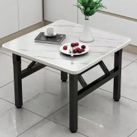 家用折疊桌子正方形多功能便宜卓子長方形可折疊簡約免安裝地桌