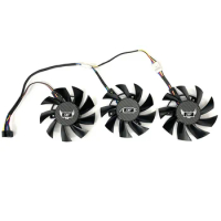 New 75MM FD8015U12D Cooling Fan For ASUS GTX 1660 SUPER Ti RX 5700 XT TUF X3 OC Graphics Card Cooler Fan PLA08015S12HH T128015SU