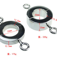 Happiness is fine delay lock ring bearing metal pendant adult male penis scrotum testis health care products