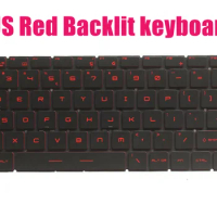 US Red backlit keyboard for MSI Bravo 15 A4DC/Bravo 15 A4DCR/Bravo 15 A4DDR