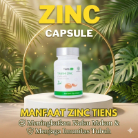 ZINC CAPSULE- SUPER PROTEIN -ZINC LACTAT -MENINGKATKAN IMUNITAS