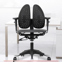 Modern Designer Office Chair Mesh Linen Nylon Leg Computer Bedroom Office Chair Study Boss Silla Oficina Office Furniture LVOC