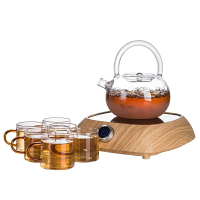 晟窯日式手工耐熱玻璃煮茶壺 煮茶器 燒水壺 電陶爐 燒水爐 茶道
