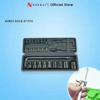 Kunci Socket Set [ 27 pcs] Nankai