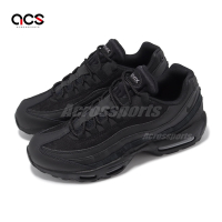Nike 休閒鞋 Air Max 95 Essential 男鞋 黑 全黑 復古 拼接 氣墊 全黑 運動鞋 CI3705-001