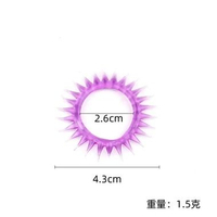 Ring Bertekstur Tunda Ejakulasi Pria Bahan Silikon Lembut Best Seller RING MATAHARI