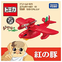 任選Dream TOMICA 吉卜力-紅豬飛行艇 TM21234 TAKARA TOMY