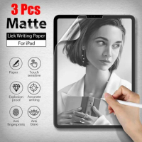 3pcs Matte Screen Protector For iPad Pro 12.9 6th 2022 Like Paper Film for Pro 12.9 5th 4th 3th 2th 1th 2021 2020 2018 2017 2015