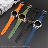 For Casio G-SHOCK GA - 2100 Rubber Strap GA2100 GA2110 GA-B2100 Men Silicone Watchband Stainless steel watch case Accessories