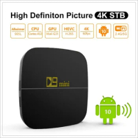 D9 mini original smart TV box remote control media player Android 10 dual WiFi 4G 5G 905 L2 Quad Core 4K HD TV