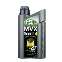 【YACCO-亞殼】法國原裝進口YACCO MVX SCOOT4 SYNTH 5W40 100%全合成機油 1L(台灣總代理公司貨)