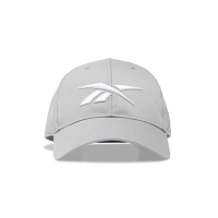 Reebok 棒球帽 UBF Baseball Cap 男女款 灰 白 基本款 老帽 鴨舌帽 刺繡 H36515