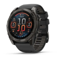 Garmin Fenix 8 51mm AMOLED Sapphire GPS 智慧手錶 Carbon Gray DLC Titanium with Black Silicone