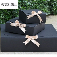 【禮盒+禮袋】生日禮物盒正方形大小號高跟鞋衛衣襯衫包裝禮品盒