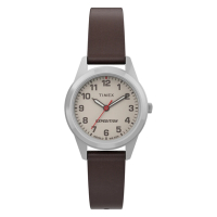 TIMEX 天美時 遠征系列 26 毫米皮革手錶 (米x棕 TXTW4B25600)