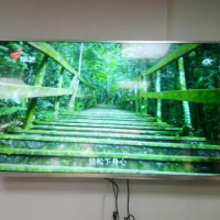85 86 inch large size TV Android smart 4K LED television TV (free shipping to Guanzghou China only)