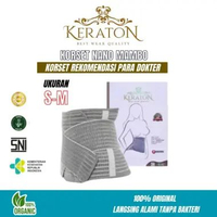 LC - KERATON KORSET POSTPARTUM NANO BAMBOO korset pasca melahirkan normal dan caesar korset pelangsi