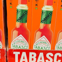 Tabasco ซอสพริก รสชาติเผ็ดร้อน สำหรับเพิ่มรสชาติให้กับอาหาร ขนาด60กรัม 120บาท พร้อมส่ง