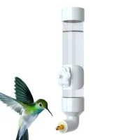 Automatic Bird Water Dispenser Pet Water Bird Dispenser Acrylic Parrot Waterer Pet Parrot Water Dispenser Automatic Drinking