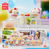 Miniso Mikko Series Cheers Mini Collectible Blind Box Cute Anime Peripheral Figures Model Ornaments Creative Mystery Box Gift