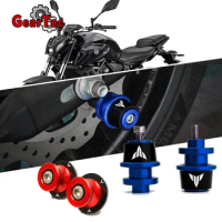 For Yamaha MT07 MT09 MT03 MT10 MT 03 07 09 10 Motorcycle Accessories CNC Swingarm Spools Slider Stand Screws