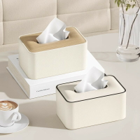 紙巾盒家用客廳高級輕奢高顏值奶油風餐巾紙抽盒新款臥室抽紙盒