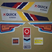 stiker quick g1000 traktor sawah