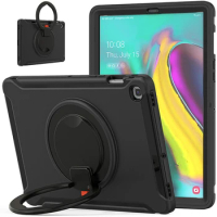 Case For Samsung Galaxy Tab S5e 10.5 inch 2019 T720 T725 Tablet Case Stand Holder 360 Rotation Shockproof Protective Cover